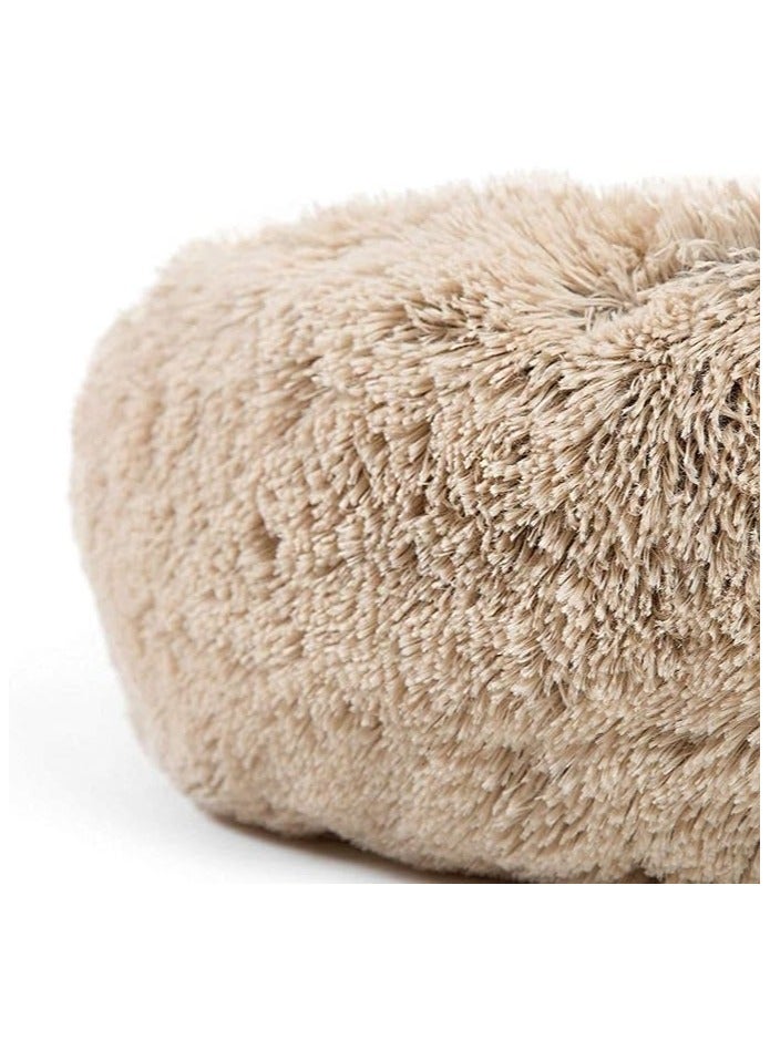 Moro Moro Orthopedic Plush Dog Bed with Soft Fur & Plastic Base – Cozy & Washable Pet Nest - Image 2
