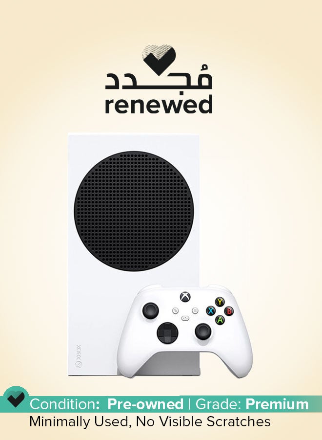 مايكروسوفت مجدد - جهاز إكس بوكس سيريس إس 512 جيجابايت وحدة تحكم رقمية مع وحدة تحكم لاسلكية - Image 1