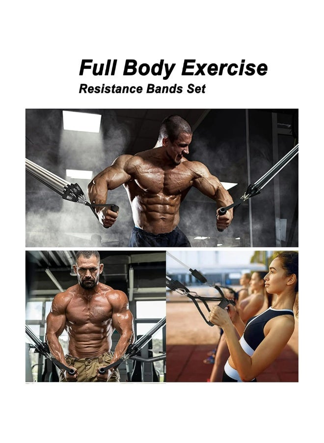 اسم المحتوى ناريلا أشرطة المقاومة، مجموعة أشرطة المقاومة، أشرطة التمرين، 150 رطل، أشرطة تمرين للرجال والنساء، أشرطة تمرين مع مرساة باب، مقابض، أحزمة للساقين والكاحل لتدريب العضلات، العلاج الطبيعي، تشكيل الجسم - Image 4