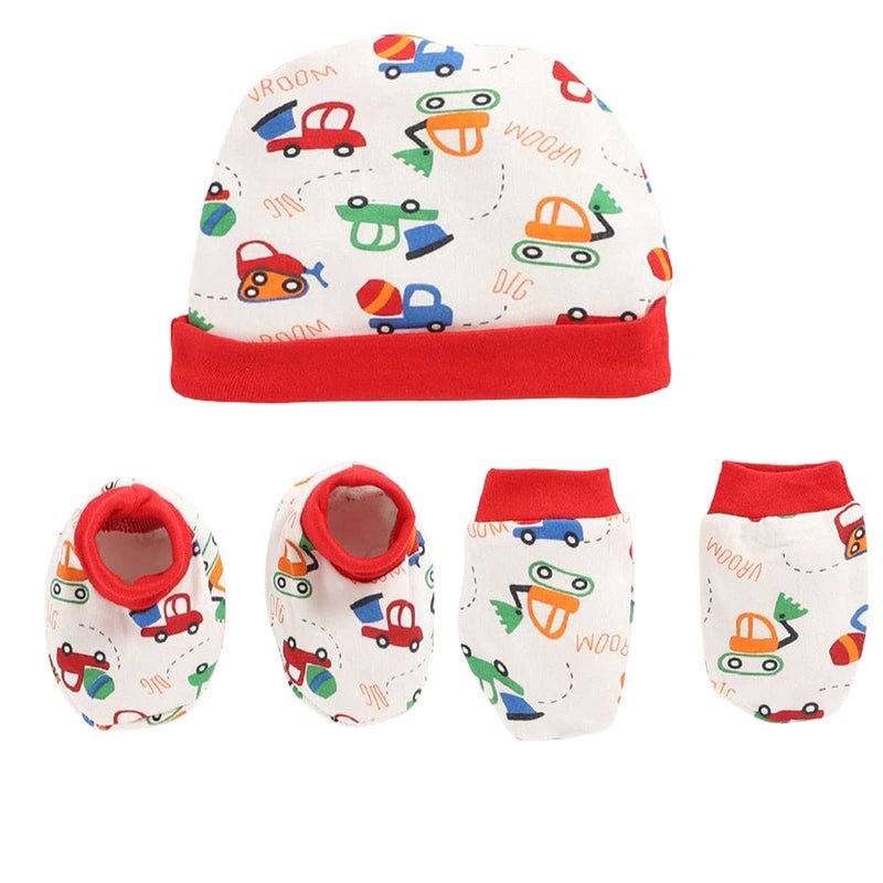 DADDY - G ® New Born Unisex Baby's Gift Set -13 Pieces (RED) - Image 2