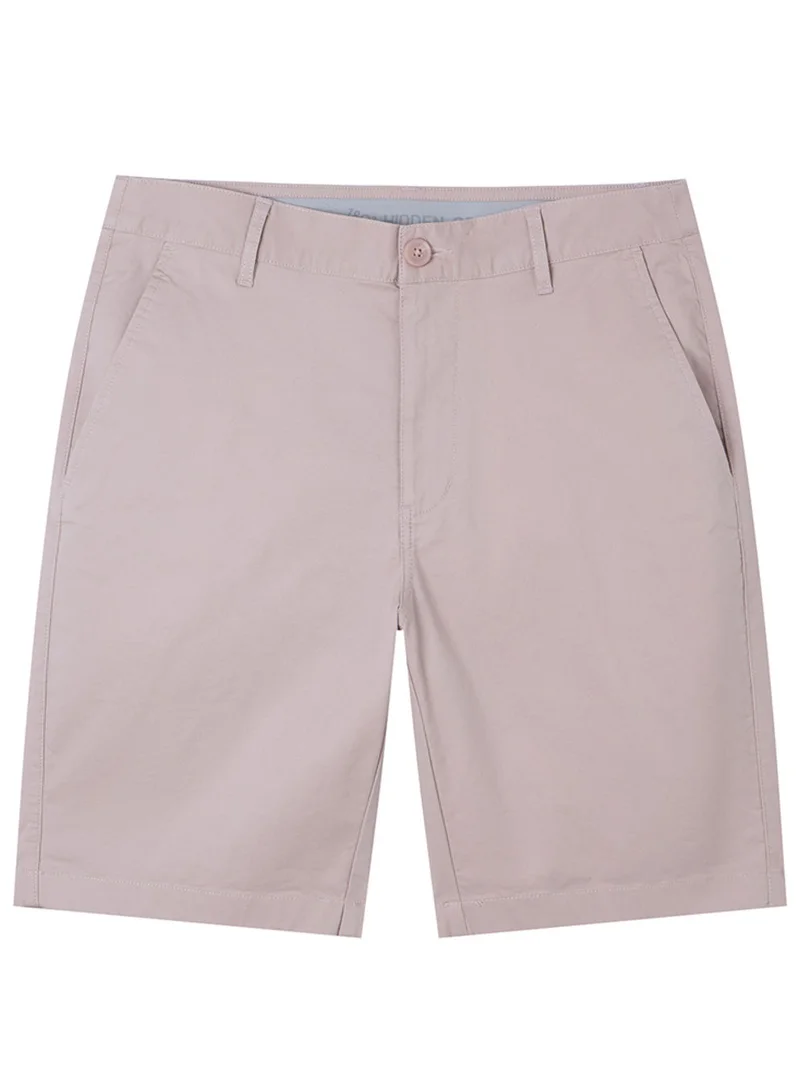 GIORDANO  Men’s Slim Twill Bermuda Shorts with Stretch Waist for Men | Best Price UAE