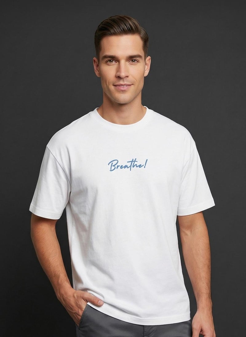 NOBERO Men Oversized Graphic Printed T-shirt - Image 1