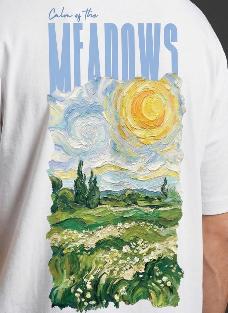 NOBERO Men Oversized Graphic Printed T-shirt - Image 3