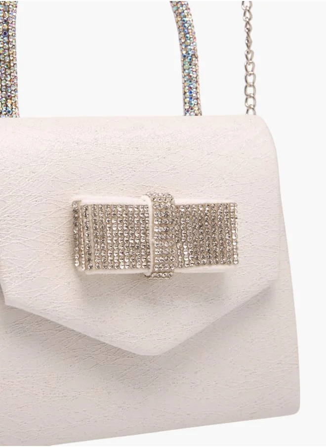 Flora Bella By Shoexpress Girls Embellished Hand Bag With Magnetic Closure Ramadan Collection
