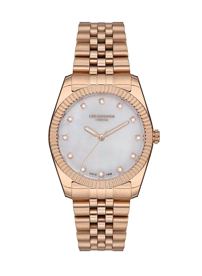 Lee Cooper Women's Metal Analog Watch LC07115.420 - 36 mm