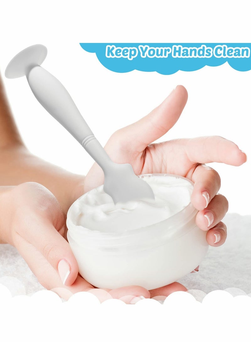 Excefore Baby Brush Diaper Cream Applicator for Diaper Rashes (Blue, Gray, White) - Image 3