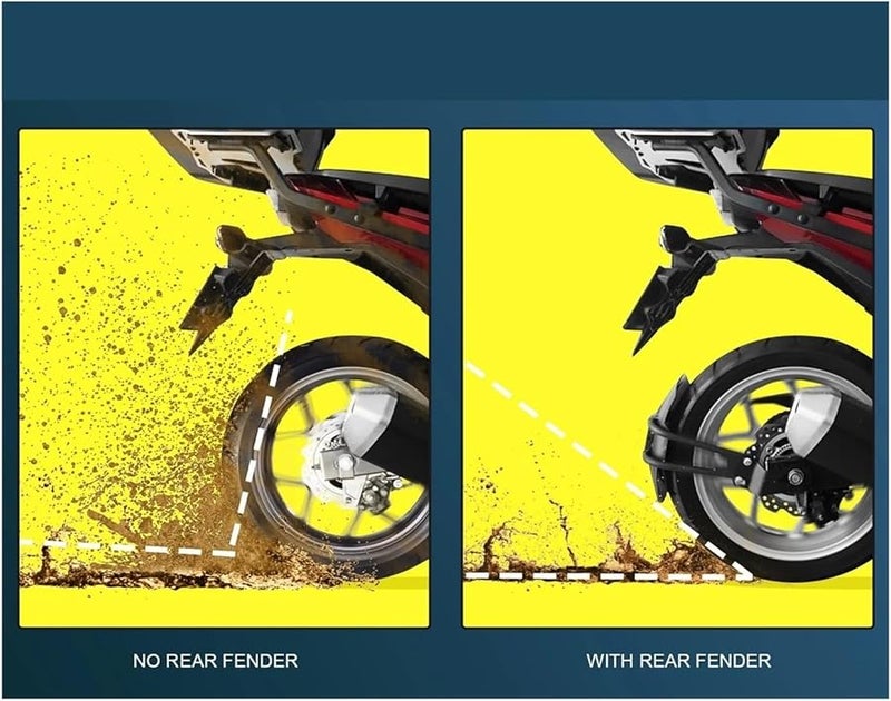 Universal Motorcycle Splash Mudguard Rear Forward Guard For CB500X 2013 2018 - Image 5
