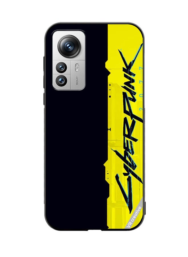 VR CREATIVE Protective Case Cover For Xiaomi 12X Cyberpunk Design Multicolour - Image 1