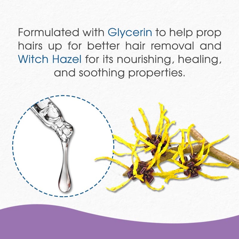 SATIN SMOOTH Pre Wax Cleanser - Antiseptic Skin Prep for Pre Wax Hair Removal, Deep Cleansing & Irritation-Free Waxing, AfterWax Care, 4 oz, 2-Pack - Image 4