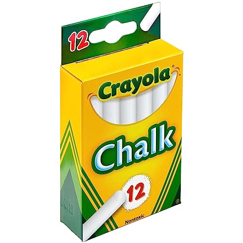 Crayola White Chalk 12 Ea - Image 2
