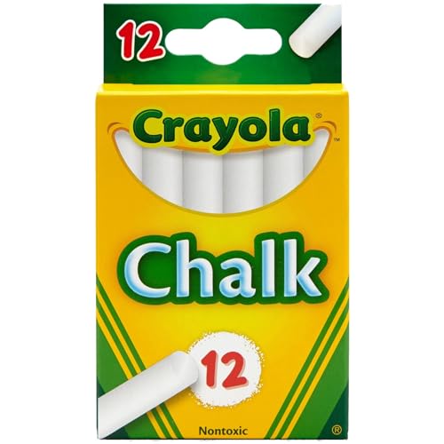 Crayola White Chalk 12 Ea - Image 1