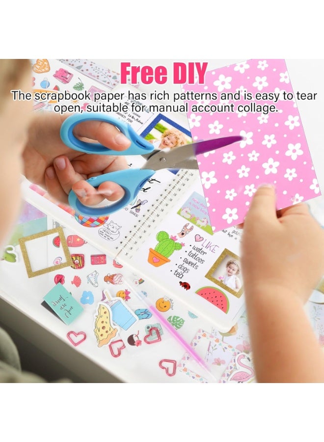 Capstro DIY Journal Kit – SH009 Purple Diary Set with 70-Page Journal, Stickers, Sticky Notes, Bookmarks & Tassel Pendant – Scrapbook & Stationery Craft Box for Kids Age 4+ – Creative Gift for Girls & Boys - Image 5