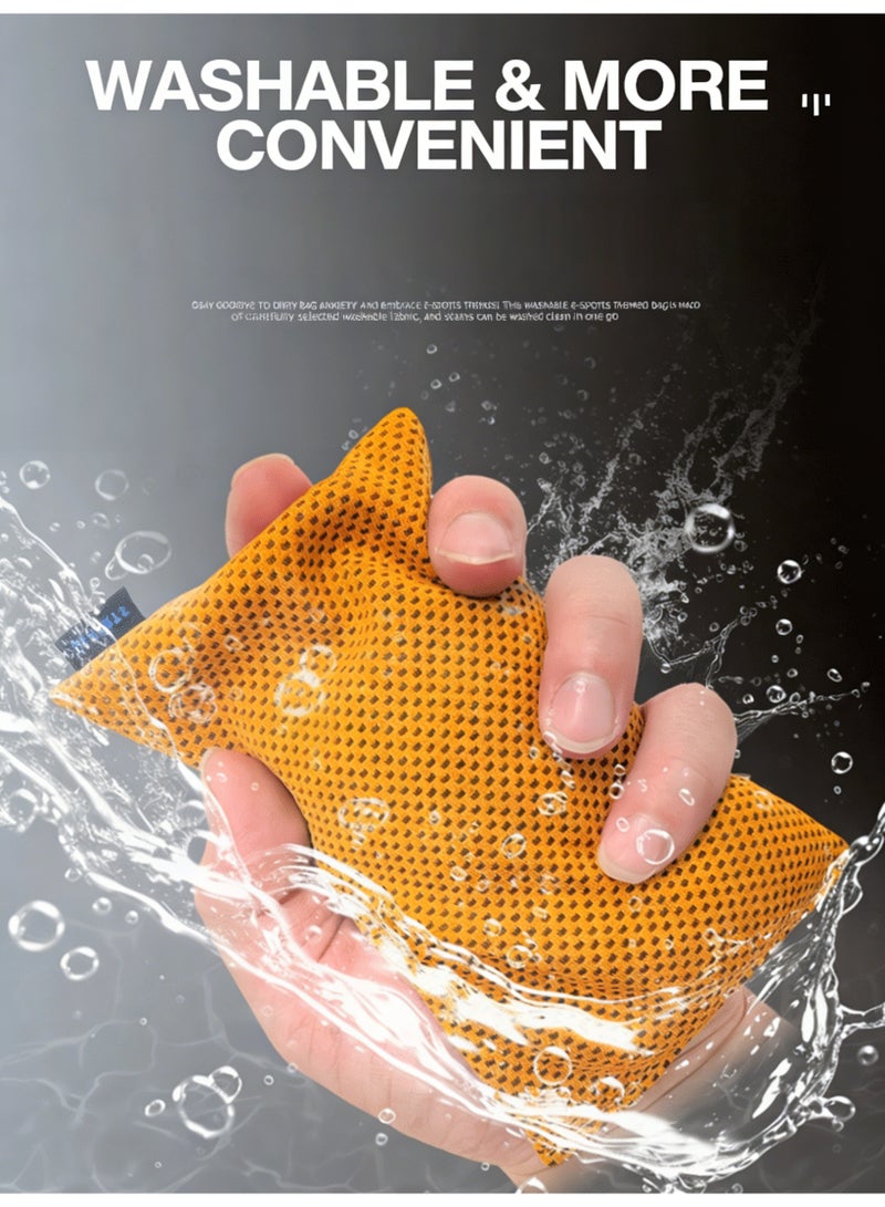 200G E-Sports Hand Sweat Bag, Reusable Washable Gaming Sweat Absorber with Quick-Drying Cooling Fabric, Portable Anti-Sweat Grip Bag for Gamers, Phone & Controller Accessory - Image 5
