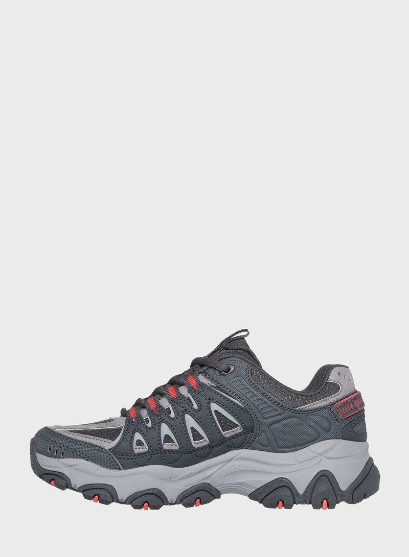 Skechers D'LITE TR Lace-Up Shoes for Women - Charcoal - Image 2