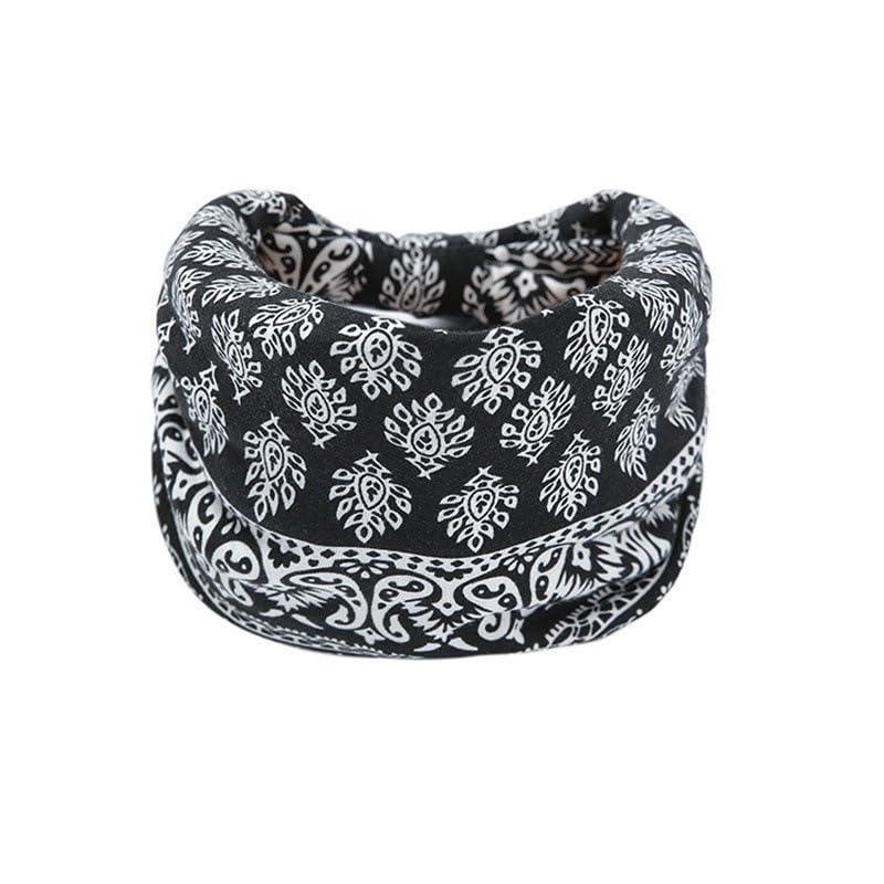 Melodio Womens Wide Bandana Headband Elastic Floral Print Nonslip Headband Elastic Bandana Headband 3 Color Set - Image 4