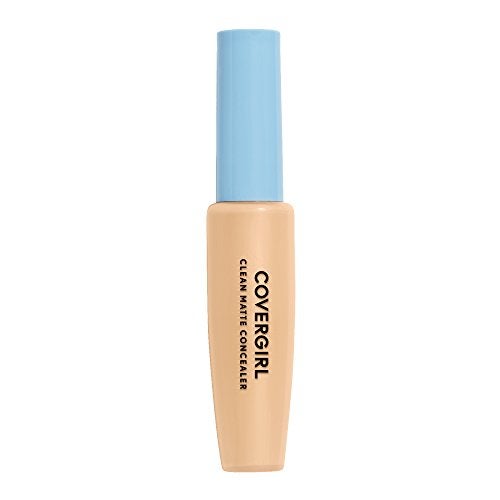COVERGIRL Clean Matte Concealer OilFree Lightweight Formula Blendable NaturalLooking Coverage 100 CrueltyFree