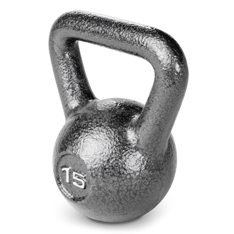 Marcy HKB015 Hammertone Kettle Bell 15 lbBlack