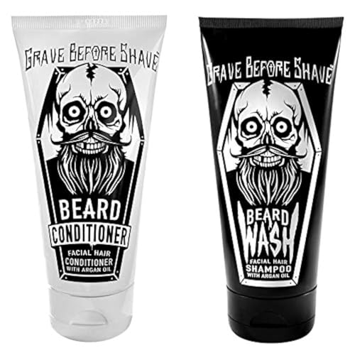 Grave Before Shave Beard Wash  Beard Conditioner Pack