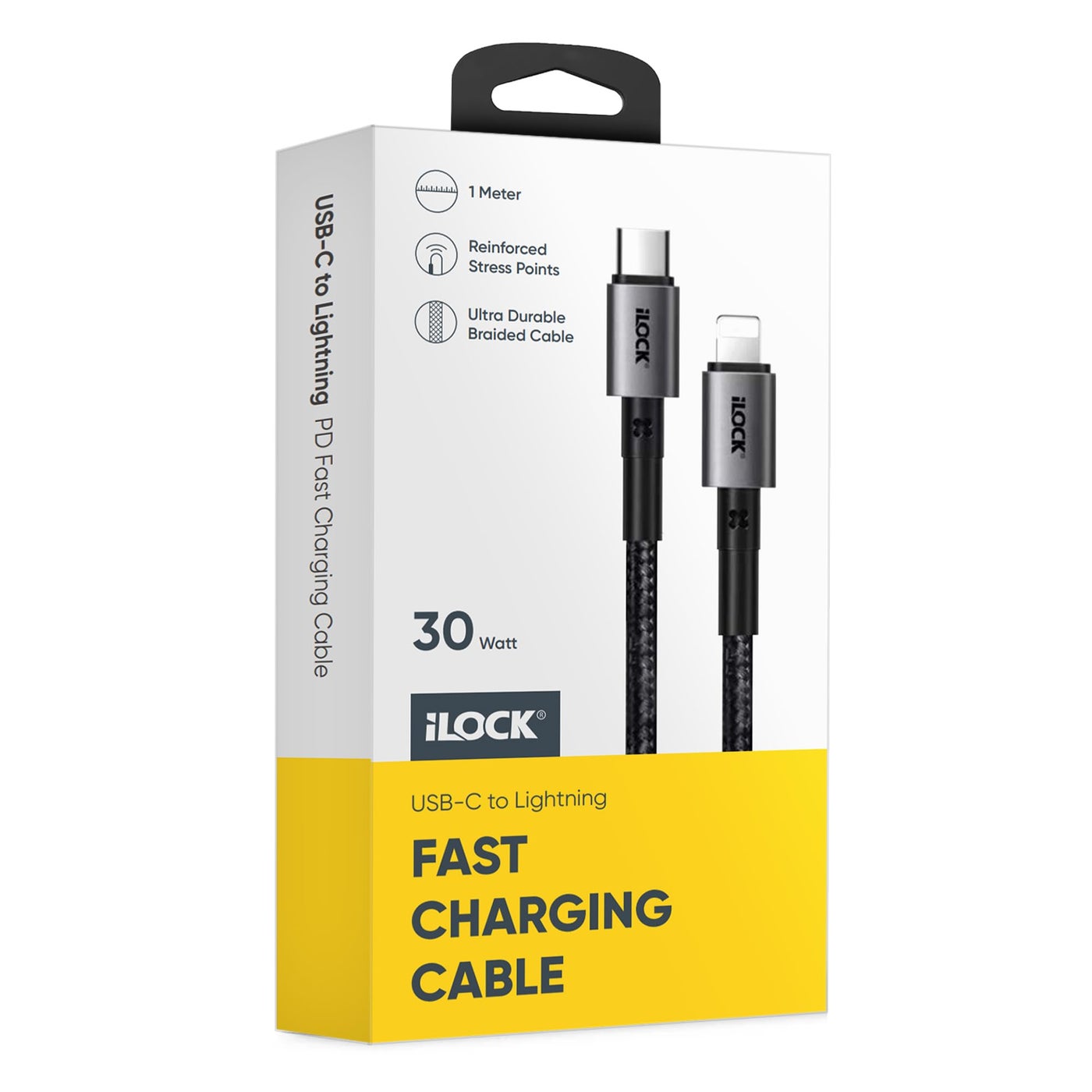 آي لوك Ilock Usb C To iPhone Charging Cable usbc 1 M 30W
