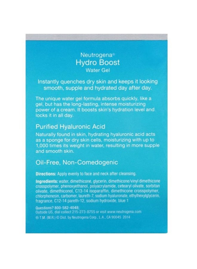 Neutrogena Pack Of 3 Hydro Boost Water Gel With Hyaluronic Acid Blue 1.7 ozounce - Image 3
