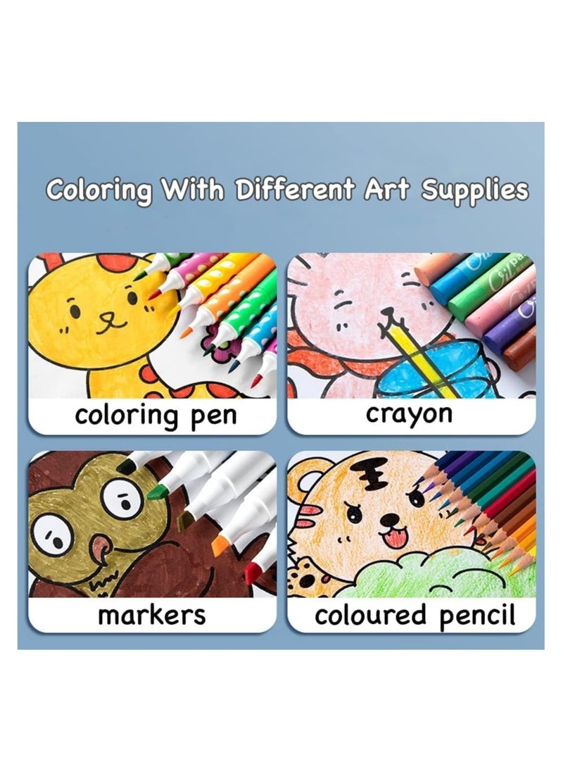 Dubkart Children's Drawing Paper Roll, Coloring Paper Roll for Kids, 300 * 30cm Large Coloring Poster for Toddlers, Stickable Drawing Paper Roll, DIY Painting Ideal Gift for Class Home Birthday Party  - Image 3