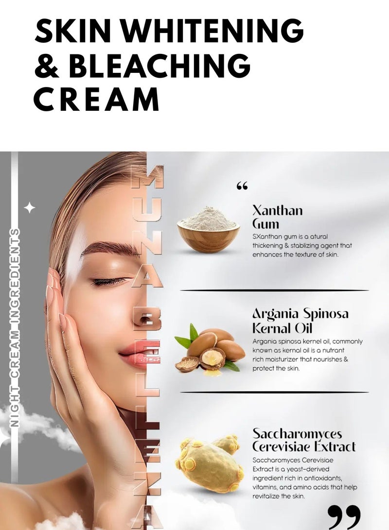 Muna Belleza Dark Spot Remover Cream - Treats Hyperpigmentation, Melasma, Freckles, Sun Spots - Suitable for All Skin Types, Day and Night Use for Men and Women - Image 5
