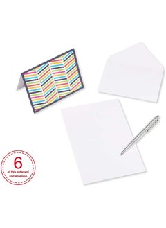 American Greetings American Greetings Blank Cards Assortment With Envelopes Bright Patterns 30 Count  - Image 3