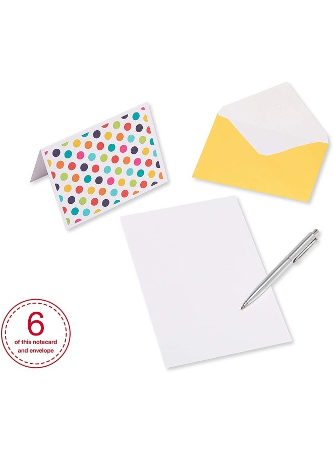 American Greetings Blank Cards Assortment With Envelopes Bright Patterns 30 Count - Image 5