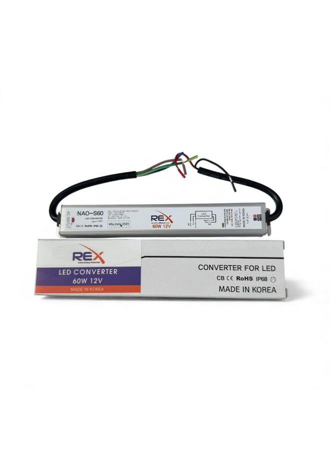 ركس محول ترانس خارجي  60 واط NAO-S60