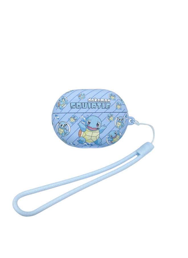 Generic - For HuaweiFreebuds Pro3/2 Wireless Bluetooth Headset Cartoon Creative Se3/4i/5i/Pro Soft-Color:Soft Shell Lanyard-turtle-Model:Universal For HuaweiFreebuds Pro3/pro4 (protective Case) - Image 1
