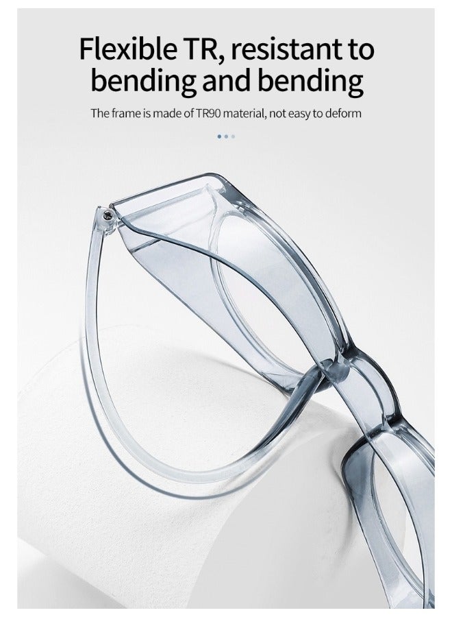 Safety Goggles with Side Shields 1-Pack Anti-Fog Dust-proof Scratch-proof Splash-proof Chemical Wrapped Eye Protection Nurse Worker Architect Clear - Image 3