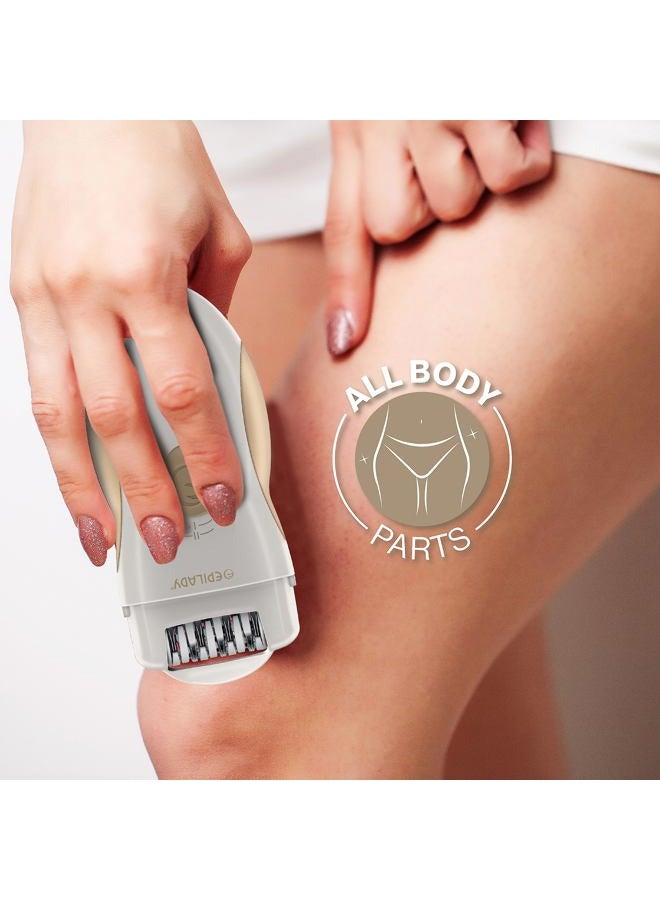 Epilady Face & Body Hair Removal Device Bundle | Legend Series 5 Rechargeable Hair Remover for Women + Esthetic Facial Hair Removal for Women | Epilator for Women and Peach Fuzz Remover for Women - Image 4