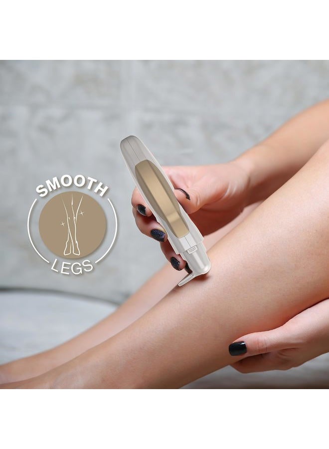 Epilady Face & Body Hair Removal Device Bundle | Legend Series 5 Rechargeable Hair Remover for Women + Esthetic Facial Hair Removal for Women | Epilator for Women and Peach Fuzz Remover for Women - Image 2