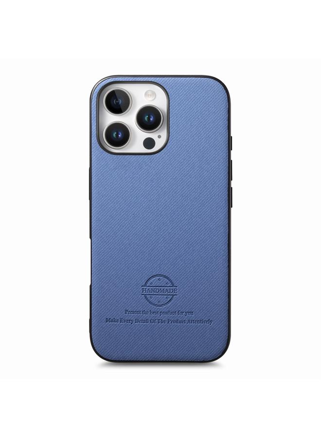 Zaboon Case For iPhone 13 Pro Max Twill Fabric Leather Skin Back Phone Case - Image 2