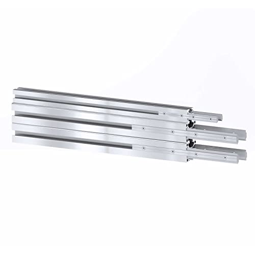 Zozen Chainsaw Mill Aluminum Profile 12inch, Used for Spliced Extension to 48inch, Help to Extend Cutting Size to 48inch, Only match for Zozen Chainsaw Mill - Image 1