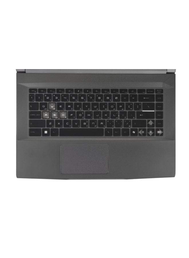 MSI Thin 15 B12UCX Laptop With 15.6 Inch Full HD(1920X1080) Display, core i5-12450H Processor/8GB RAM DDR4/512GB SSD/Windows 11/Nivida GeForce RTX 2050 Graphics English/Arabic Cosmos Grey  - Image 3