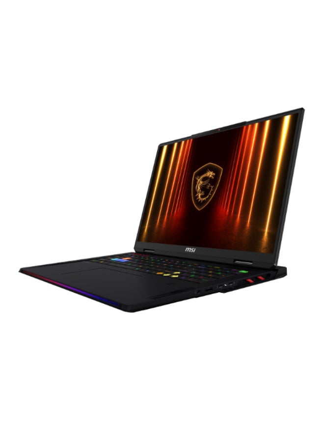 MSI Raider 18 HX AI A2XWIG Laptop With 18-Inch  Display, Core Ultra 9 285HX Processor/64GB RAM/2TB SSD/16GB NVIDIA GeForce RTX 5080 Graphics/Windows 11 Home English/Arabic Core Black  - Image 3