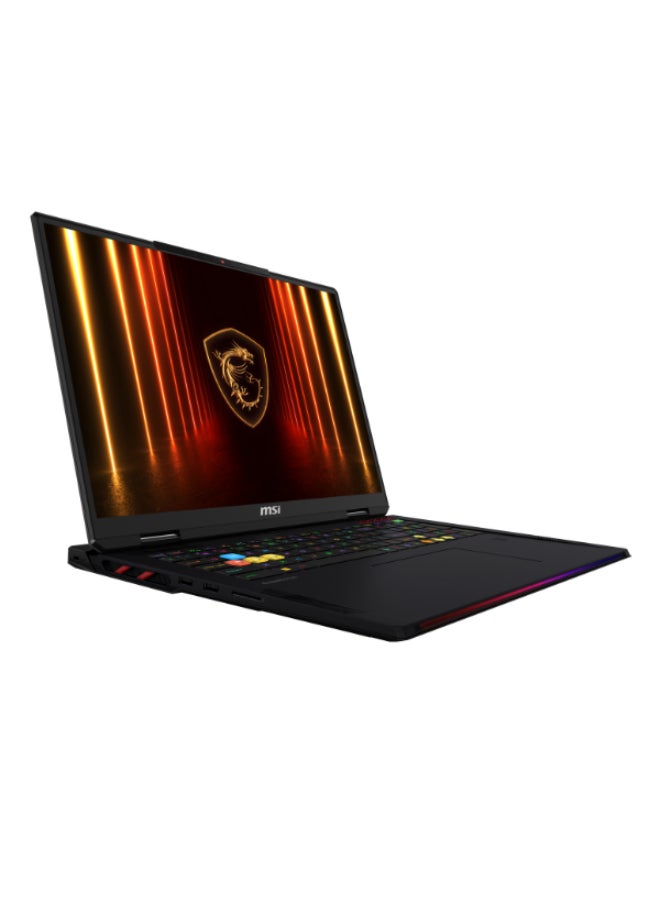 MSI Raider 18 HX AI A2XWIG Laptop With 18-Inch  Display, Core Ultra 9 285HX Processor/64GB RAM/2TB SSD/16GB NVIDIA GeForce RTX 5080 Graphics/Windows 11 Home English/Arabic Core Black  - Image 2