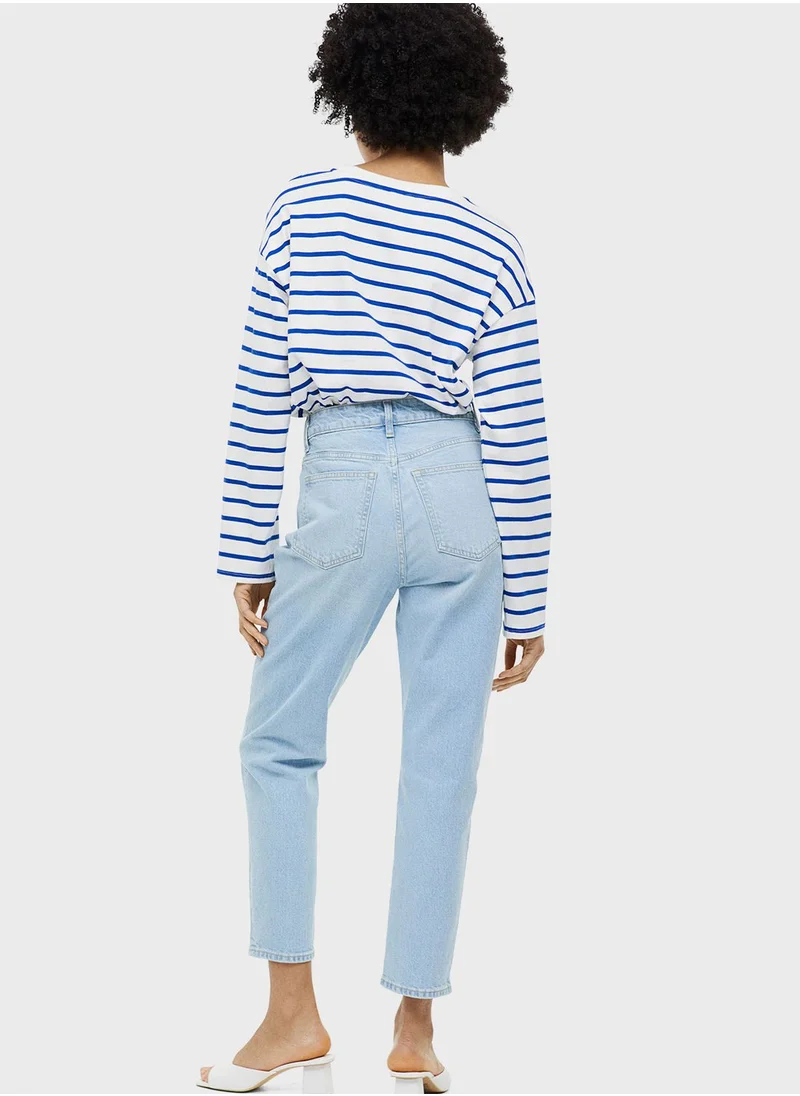 H&M High Waist Mom Jeans