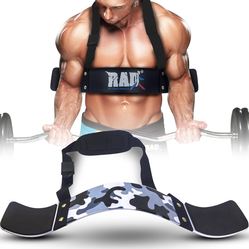 RAD Arm Blaster for Biceps & Triceps - Build Powerful Arms with Bicep Blaster Curl Support Isolator - Bicep Curl Machine - Image 1