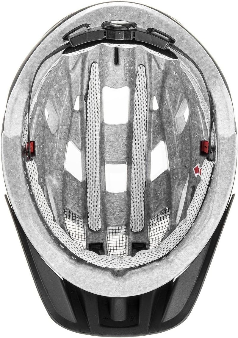 Uvex Unisex I-Vo CC Bike Helmet - Black Mat, 56-60 cm - Image 5