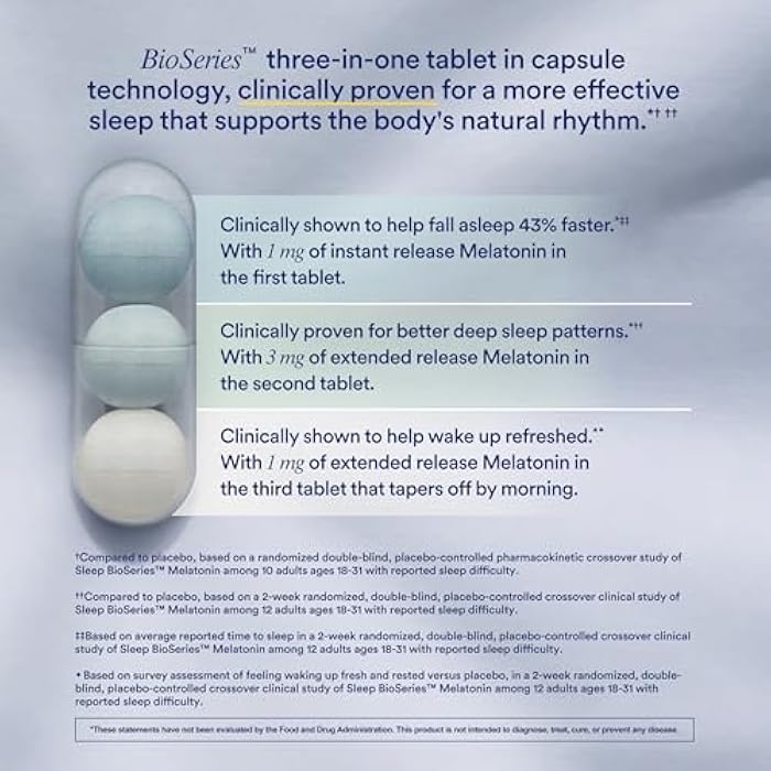 Ritual Sleep Melatonin 5mg - Sleep Aid Supplement - BioSeries Time Released Capsules Designed for All Night* Sleep Support for Adults - Vegan - Drug-Free - Vanilla - 20 Capsules - 20 Servings - Image 5