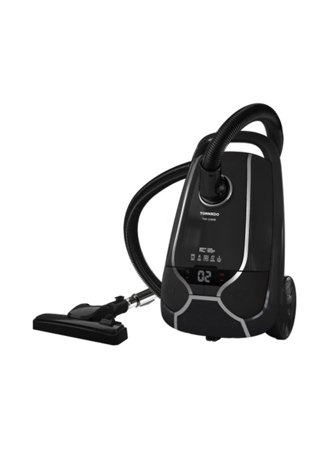 Tornado Vacuum Cleaner 2200W With HEPA Filter Black Color Model TVC-2200EB