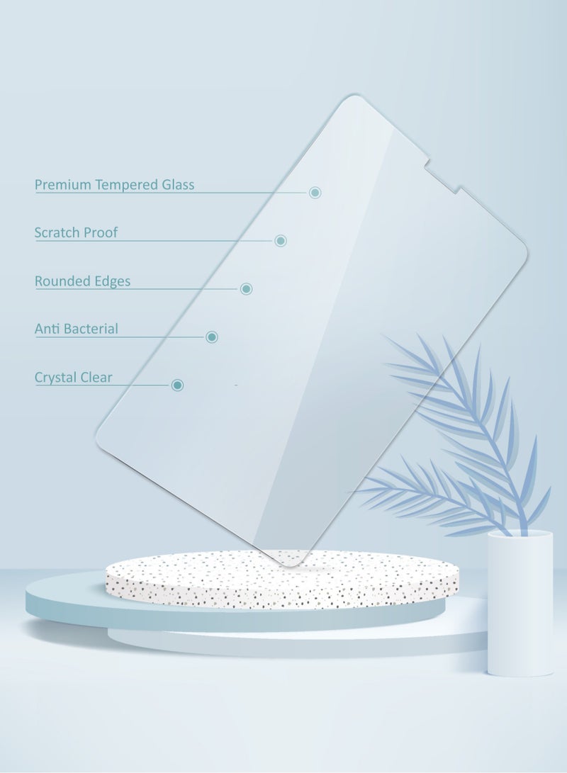 دبليو تيك واقي شاشة زجاجي بحواف منحنية من سلسلة Premium لجهاز Apple iPad Pro 11 بوصة الجيل الرابع 2022 شفاف - Image 4