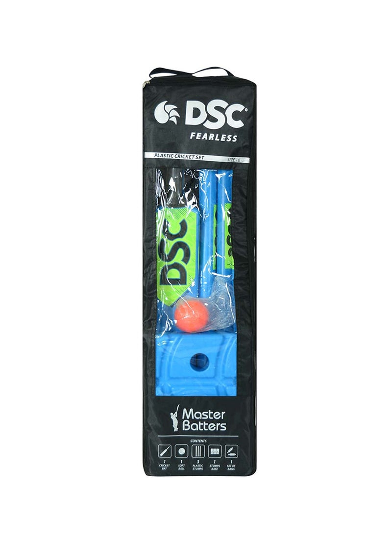 DSC Master Batter Plastic Cricket Set  (Multicolour,4)  - Image 2