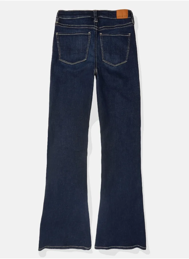 American Eagle AE Next Level Super High-Waisted Flare Jean