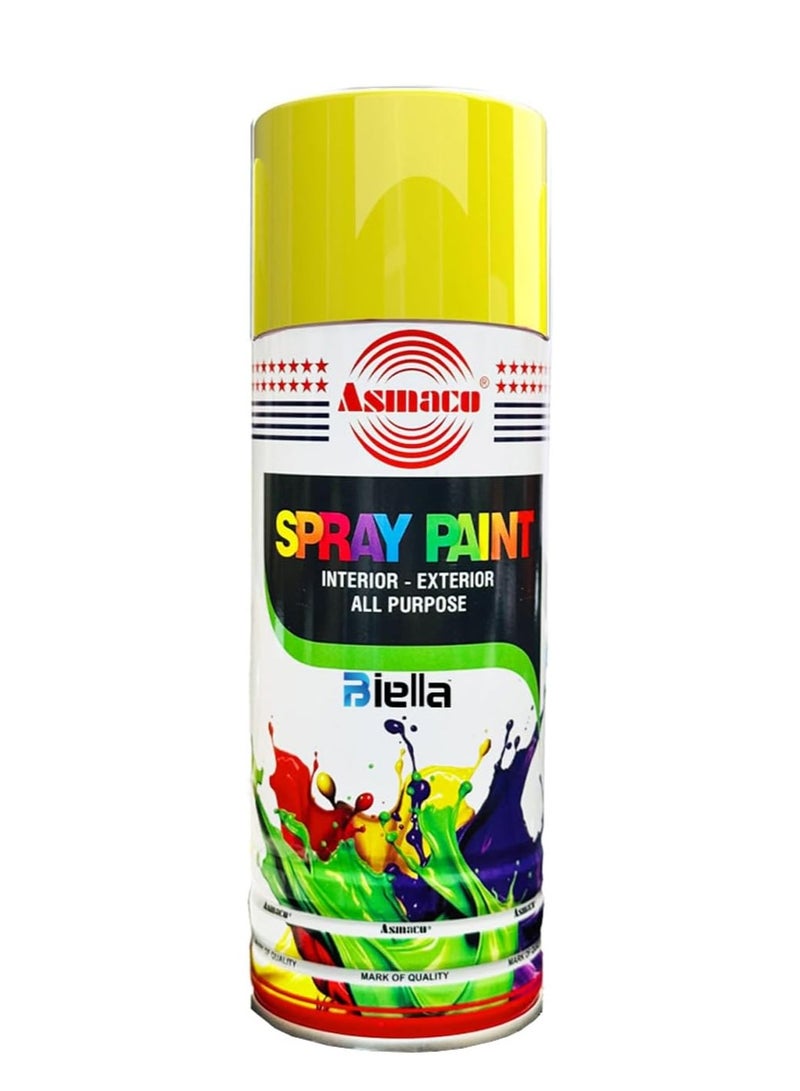 Asmaco Asmaco Spray Paint Yellow 400Ml  - Image 1