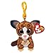TY Binky Bush Beanie BoosKey Clip Beanie Baby Soft Plush Toy Collectible Cuddly Stuffed Teddy - Image 3