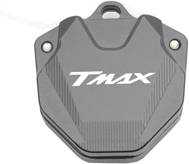 Compatible With Yamaha TMAX 500 530 560 TMAX500 TMAX530 TMAX560 T-MAX DX SX Motorcycle Key Cover Case Shell Keychain Keyring Key Chain Holde(Key cover Titanium) - Image 1