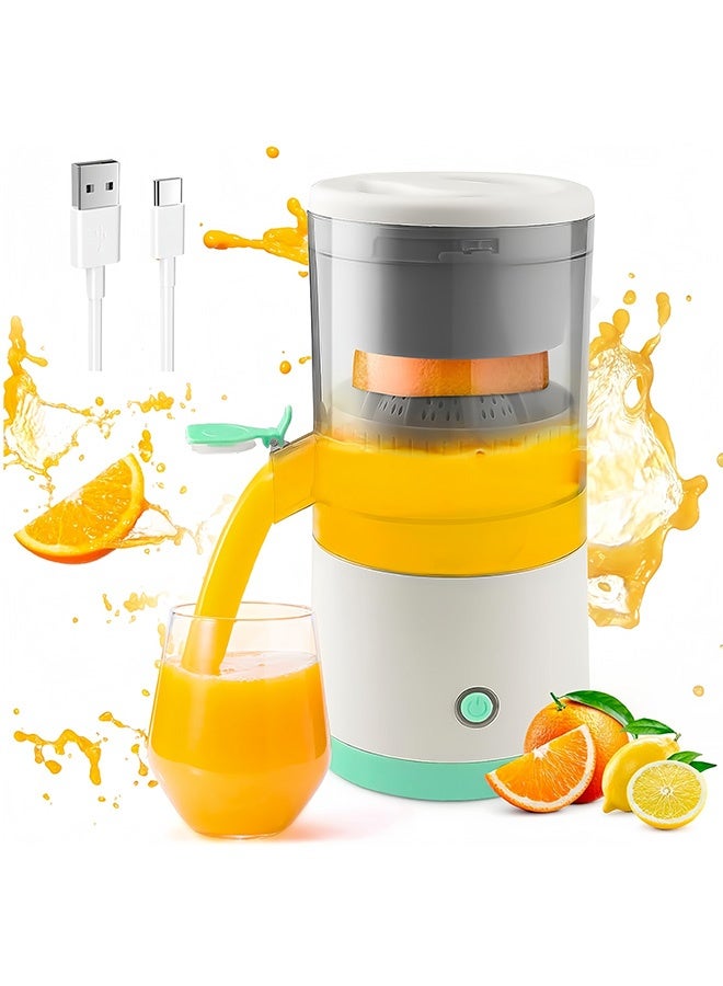 غنافوتو عصّارة حمضيات كهربائية لعصارات الفاكهة، عصّارة فواكه كهربائية، للبرتقال/الليمون/الجريب فروت، بمحرك قوي، عصائر فعالة وصحية ومغذية وطازجة - Image 1
